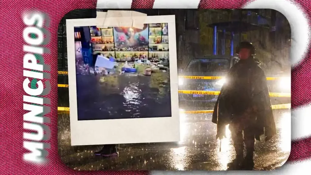 Locales del Centro Histórico de Puebla reportan pérdida total por lluvia histórica del 28 de junio