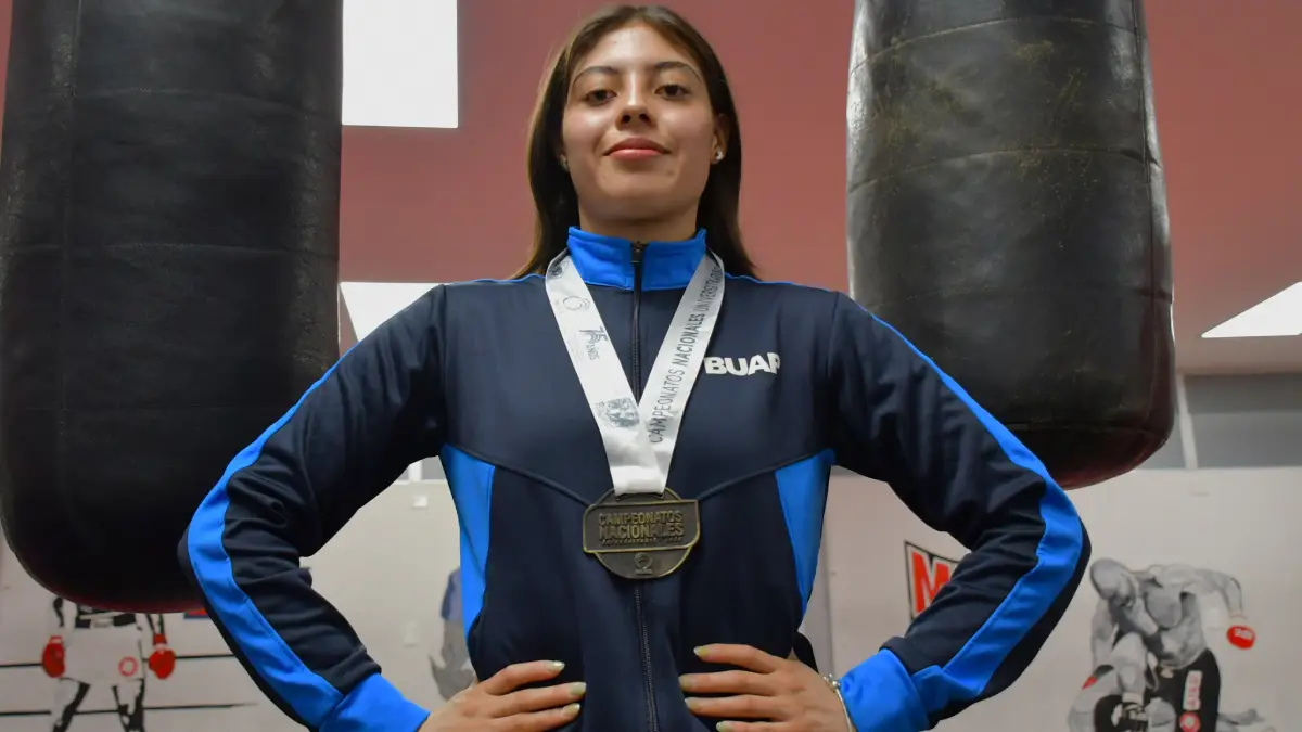 Gana atleta BUAP medalla de oro en campeonato nacional