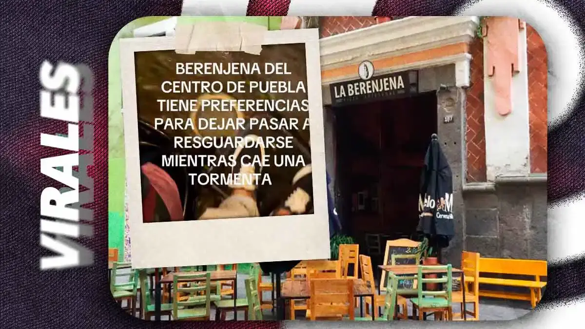 Acusan a La Berenjena Puebla de negar acceso a ciudadanos durante lluvia histórica; comensales niegan indiferencia