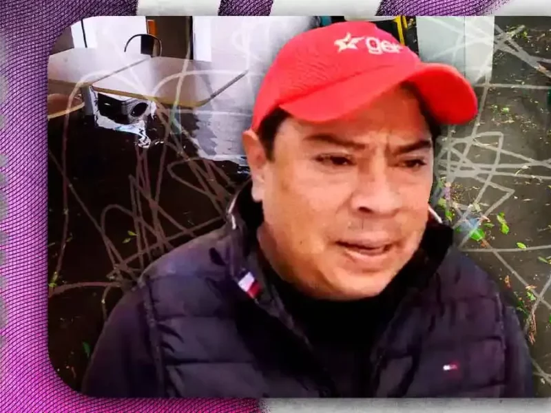 Colapso de drenaje inunda restaurantes de Los Sapos, Analco y Plaza AlCentro en Puebla