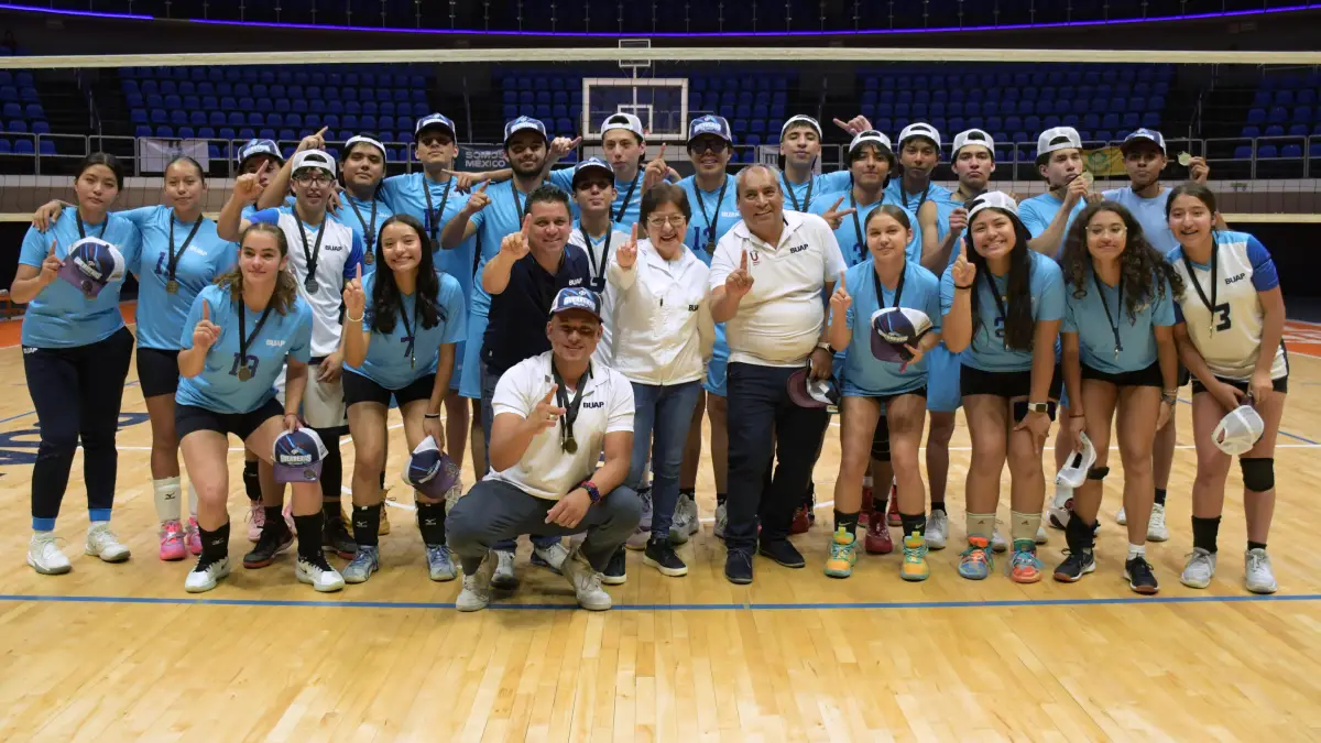 Lobos BUAP campeón del Torneo Estatal de Voleibol Sub-18 “Por Amor a Puebla”