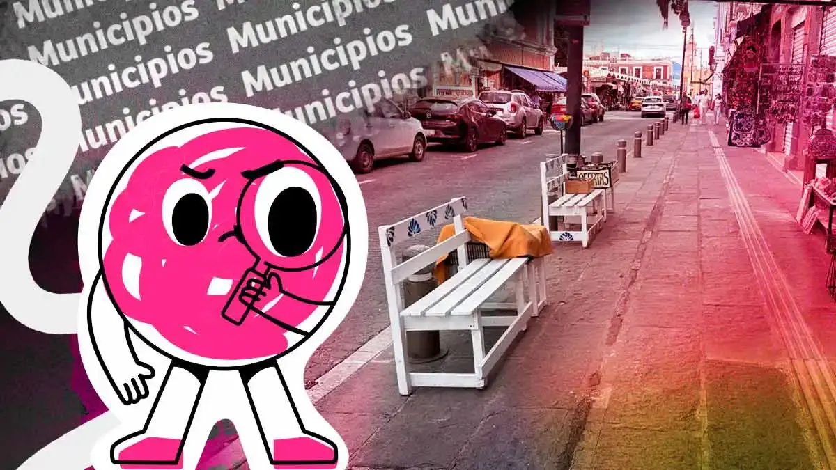 Locatarios del Barrio del Artista invaden banquetas con mobiliario y obstaculizan paso peatonal