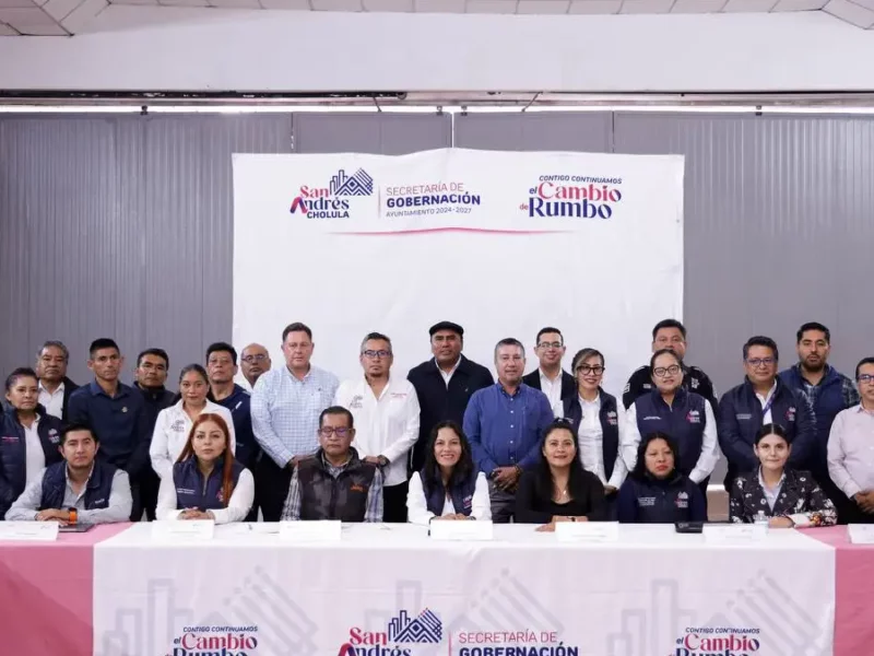 Con diálogo y coordinación Gobierno de San Andrés Cholula atiende las necesidades de sus comunidades