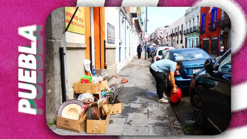 Gobierno de Puebla entregará apoyo económico a negocios afectados por lluvia histórica 