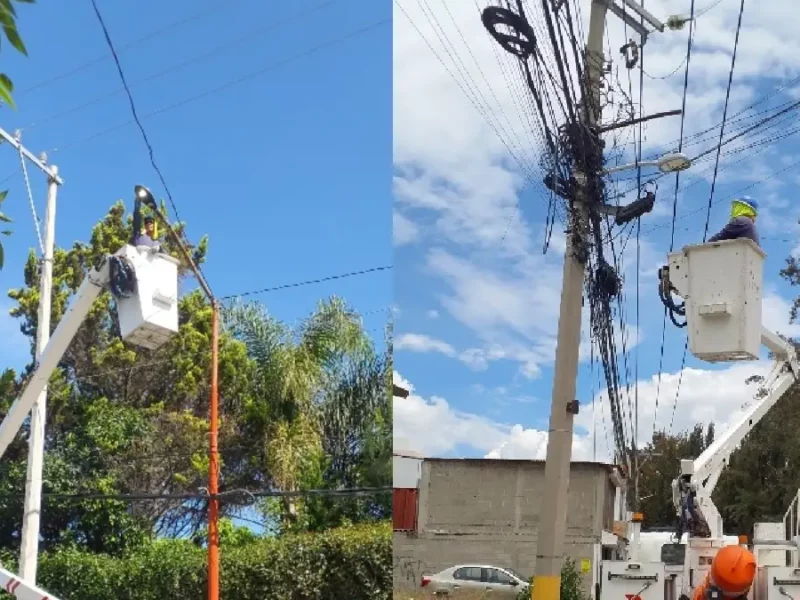Acciones permanentes y contundentes fortalecen los servicios públicos en San Pedro Cholula
