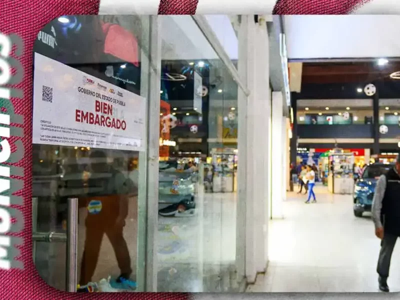 Plaza Dorada Puebla libra el embargo; autoridades retiran parcialmente sellos de clausura tras acuerdo fiscal