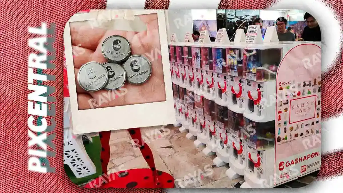 Máquinas Gashapon llegan a Puebla con colecciones de One Piece, Hello Kitty y más
