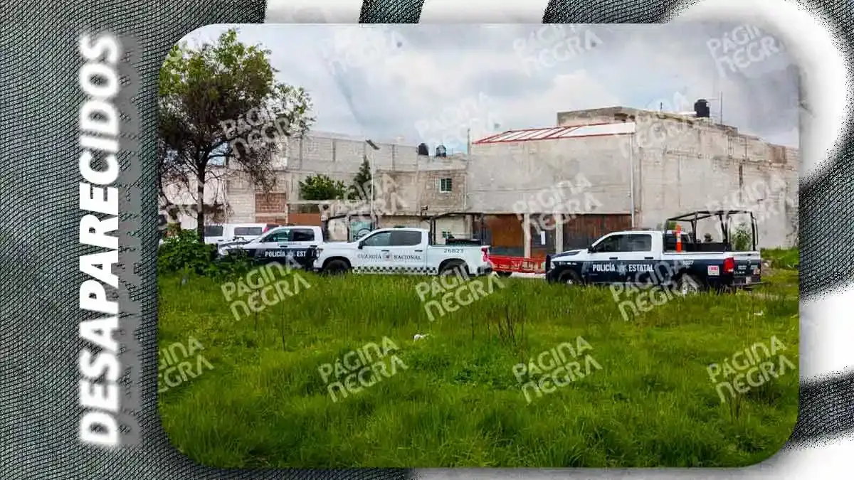 Fiscalía de Puebla realiza excavaciones en Aparicio por desaparición de Betzabé Alvarado y Fabiola Narváez