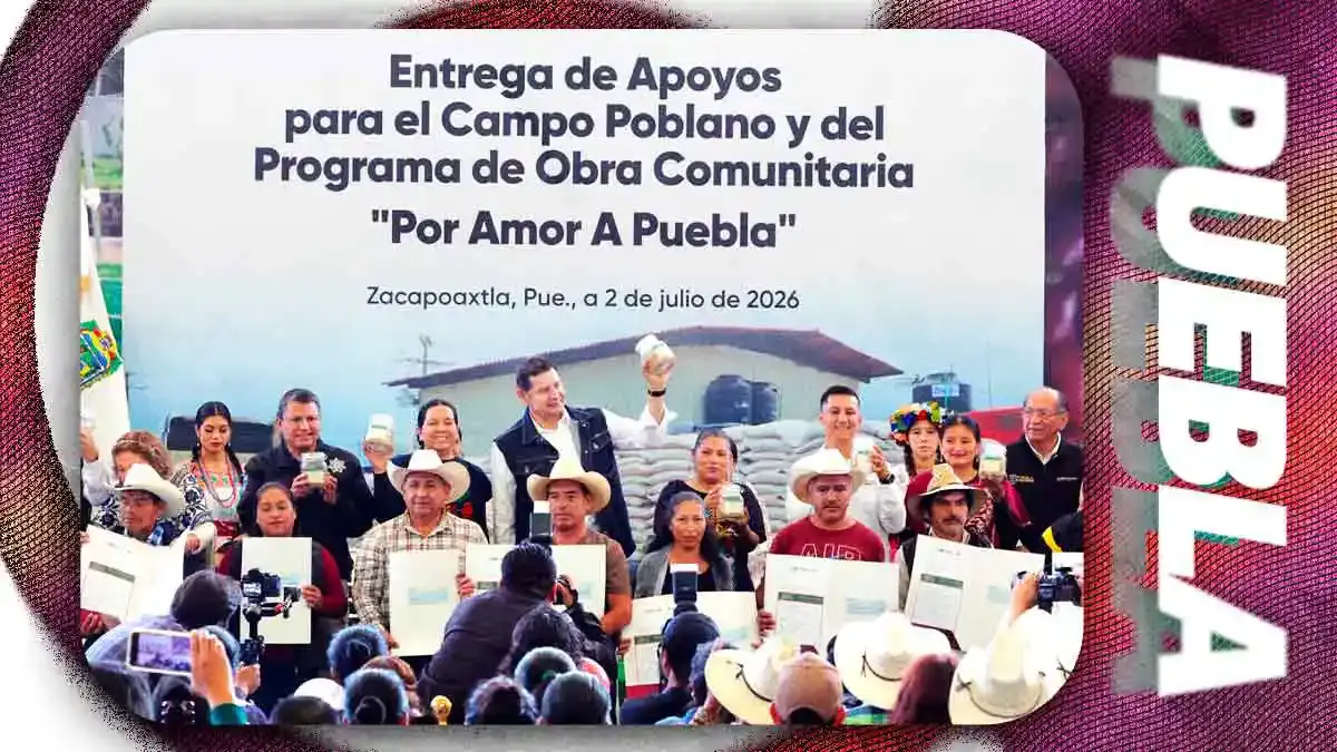 Gobierno de Puebla adelantará apoyos al campo por periodo electoral en 2027