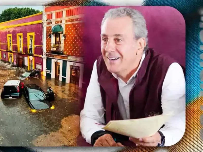 Pepe Chedraui busca reestructurar drenaje del Bulevar 5 de Mayo tras inundaciones en Puebla