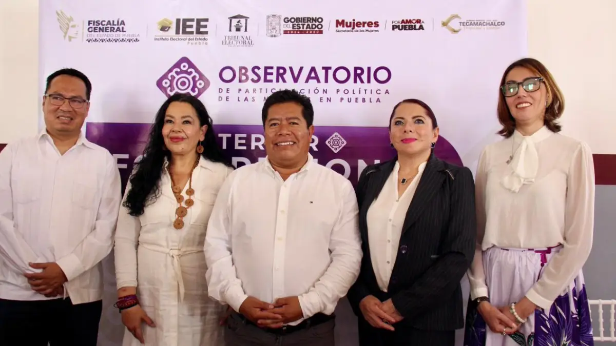 Tecamachalco sede del Tercer Foro Regional del Observatorio de Participación Política de las Mujeres en Puebla 2026