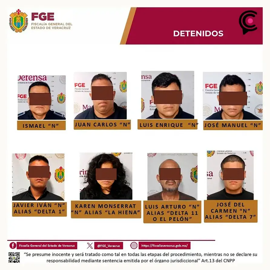 Fiscalía de Veracruz confirma asesinato de la periodista Roxana Berenice Guzmán; hay ocho detenidos