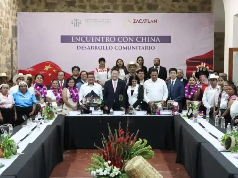 Desde Zacatlán, Congreso del Estado impulsa vinculación institucional y fortalece relaciones bilaterales con China