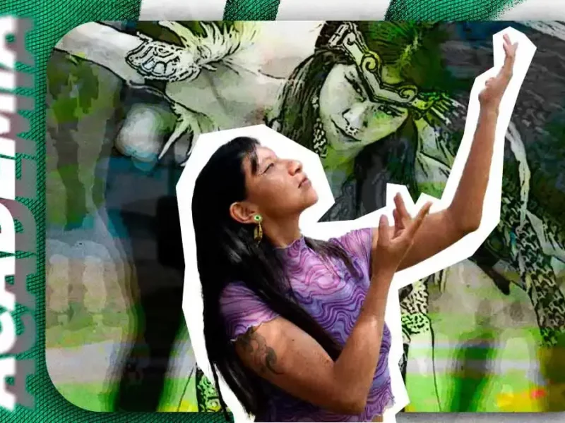 Alumna BUAP participa en la Ceremonia Inaugural del Mundial 2026; realizó baile tradicional Mexica