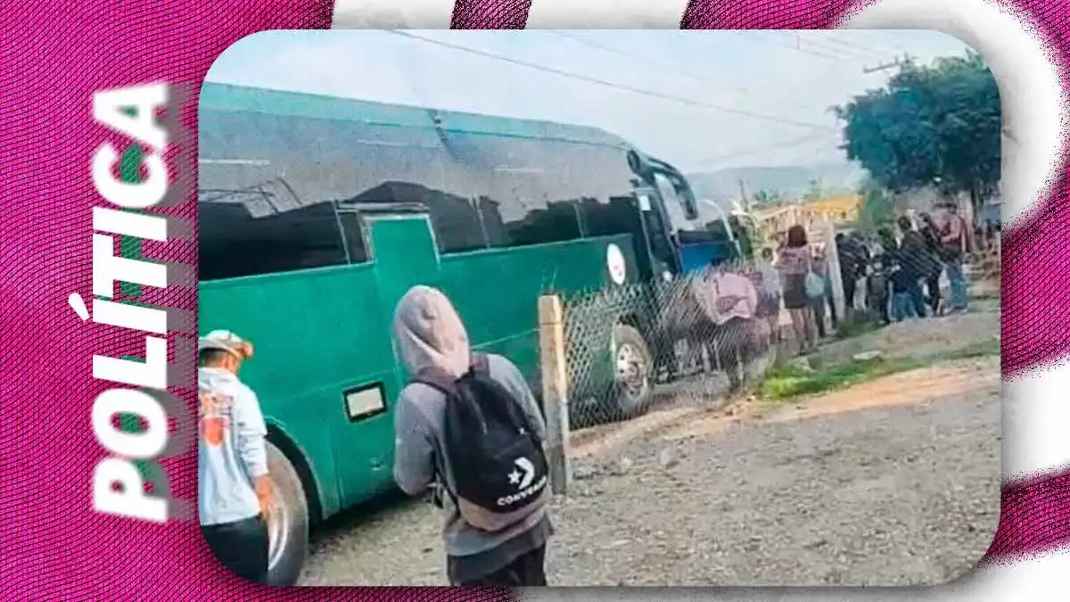 Pobladores de Acatlán acusan acarreo de personas desde Oaxaca para manifestación a favor de Guadalupe Bárcenas