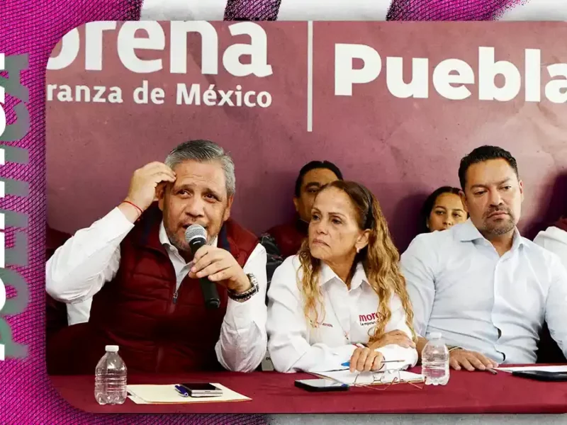 Morena Puebla rechaza conspiración de Andrés Villegas contra Pavel Gaspar tras filtración de audio 