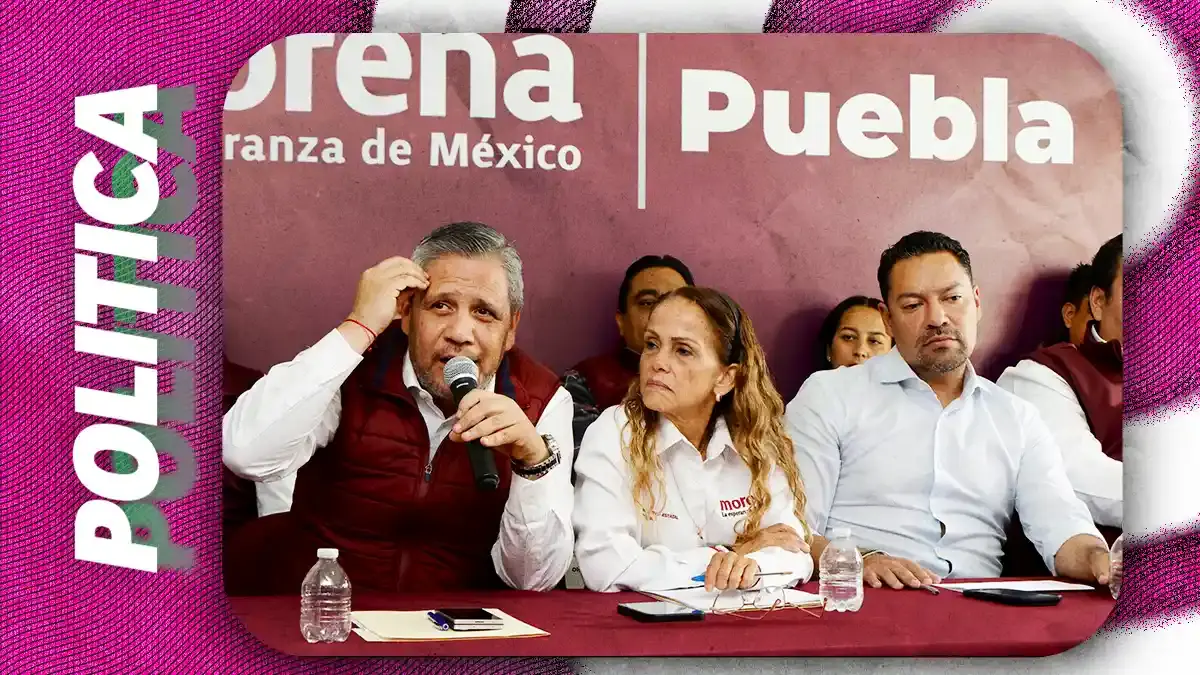 Morena Puebla rechaza conspiración de Andrés Villegas contra Pavel Gaspar tras filtración de audio
