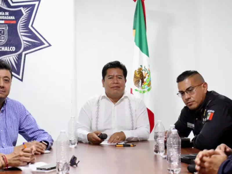 Mesa de Seguridad reporta resultados del 1 al 7 de junio en Tecamachalco