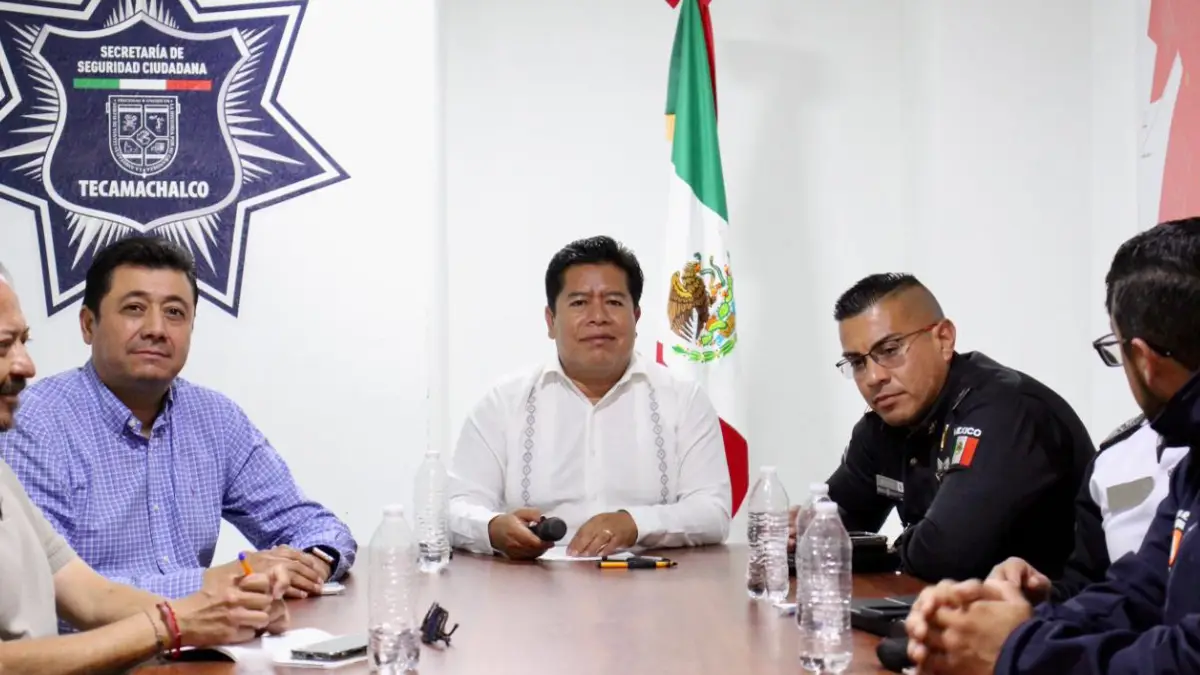 Mesa de Seguridad reporta resultados del 1 al 7 de junio en Tecamachalco