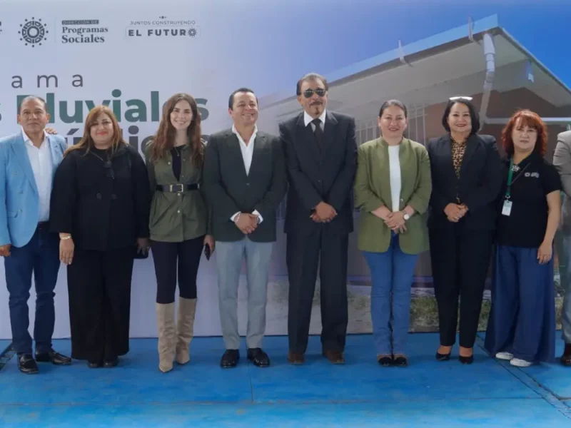 Gobierno de Texmelucan impulsa el acceso al agua en 10 escuelas públicas mediante programa de captadores pluviales
