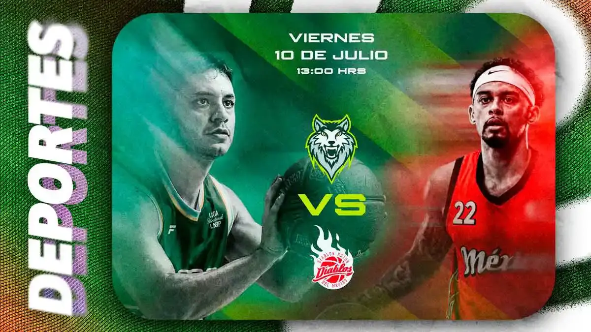 Lobos Puebla jugará partido amistoso ante Diablos Rojos de México en el Gimnasio Miguel Hidalgo