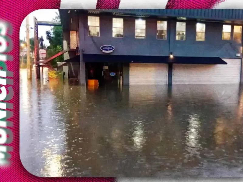 Locatarios de Plaza Comercial Zavaleta denuncian daños y abandono de alcantarillado tras lluvias en Puebla