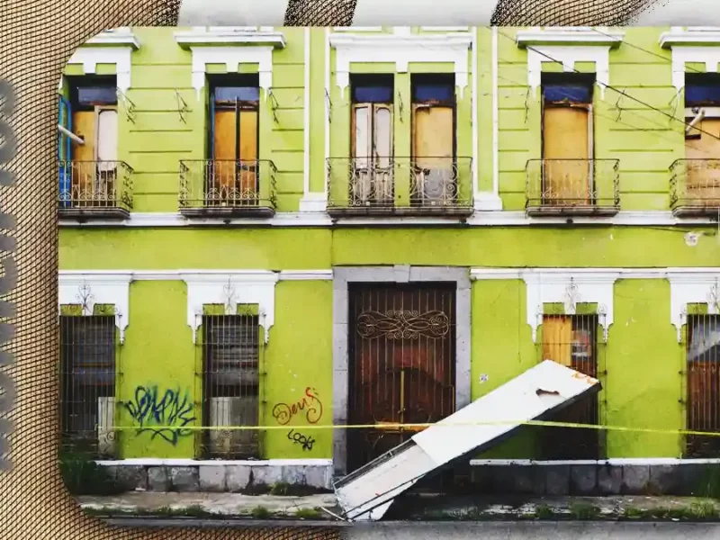 Monitorean 257 inmuebles en riesgo de derribo ante lluvias en Puebla: SSC