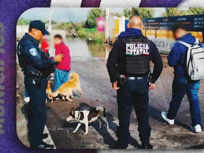 Buscan a policía y patrulla de Ocoyucan arrastrados por las lluvias al río Atoyac en Puebla