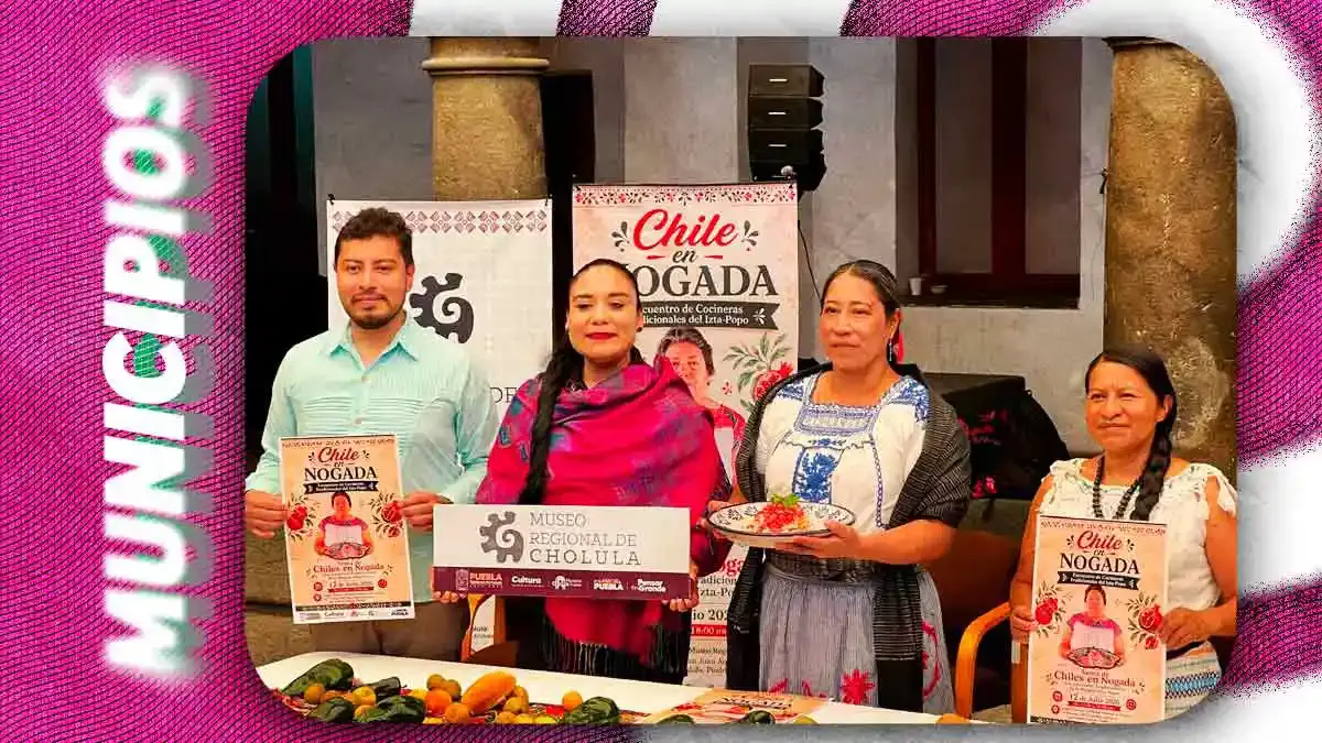 Disfruta el Encuentro de Cocineras Tradicionales del Izta-Popo; evento combinará turismo y gastronomía en Cholula