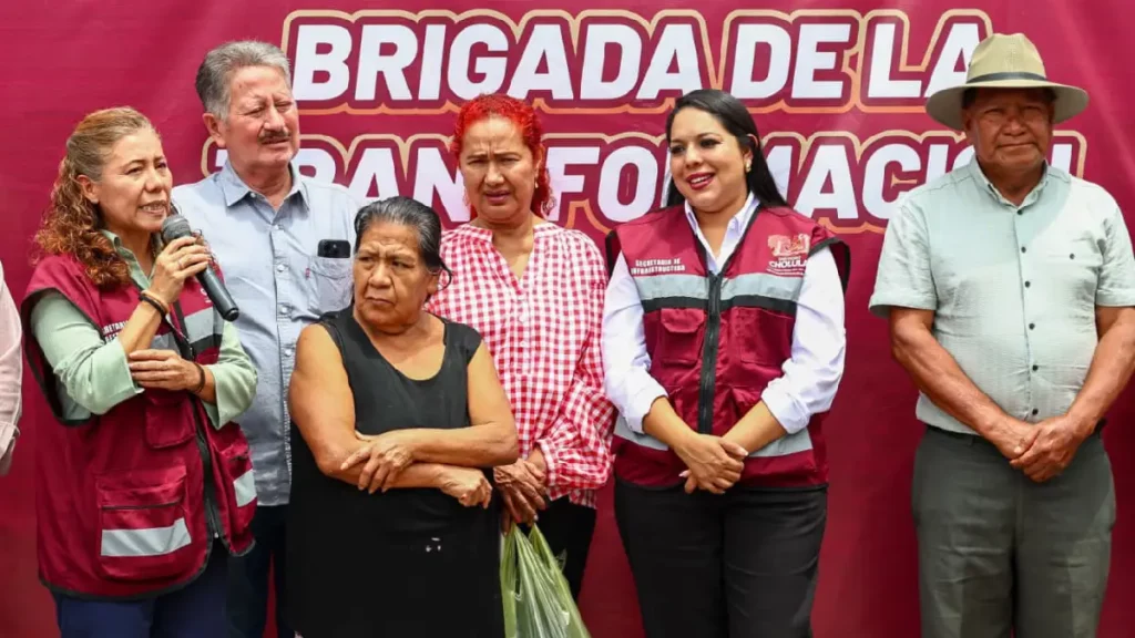 Tonantzin Fernández fortalece las acciones de mantenimiento urbano con la Brigada de la Transformación