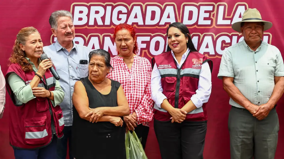 Tonantzin Fernández fortalece las acciones de mantenimiento urbano con la Brigada de la Transformación