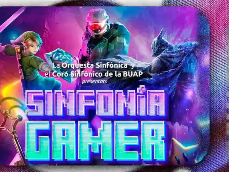 De Zelda a Halo: concierto Sinfonía Gamer llegará al CCU de la BUAP