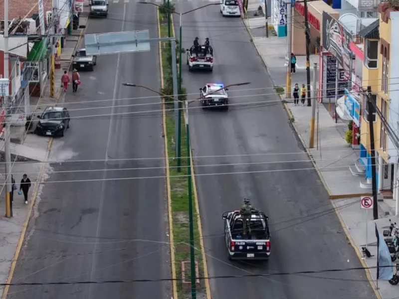 SSC de Tecamachalco refuerza vigilancia con operativo interinstitucional Tierra-Aire