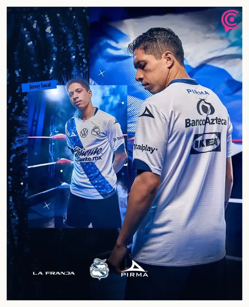 Club Puebla presenta sus nuevos uniformes para la temporada 2026-2027