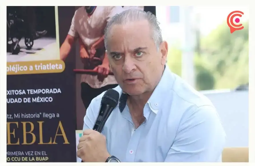 Fritz Thompson trae a Puebla su impactante obra al CCU; lleva la cuadriplejía al escenario