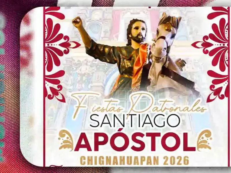 Chignahuapan celebrará a Santiago Apóstol con las tradicionales Fiestas Patronales, cartelera musical y actividades artísticas