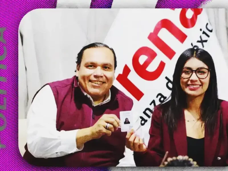 Gabriela “La Bonita” Sánchez oficializa su militancia en Morena, recibe su credencial guinda