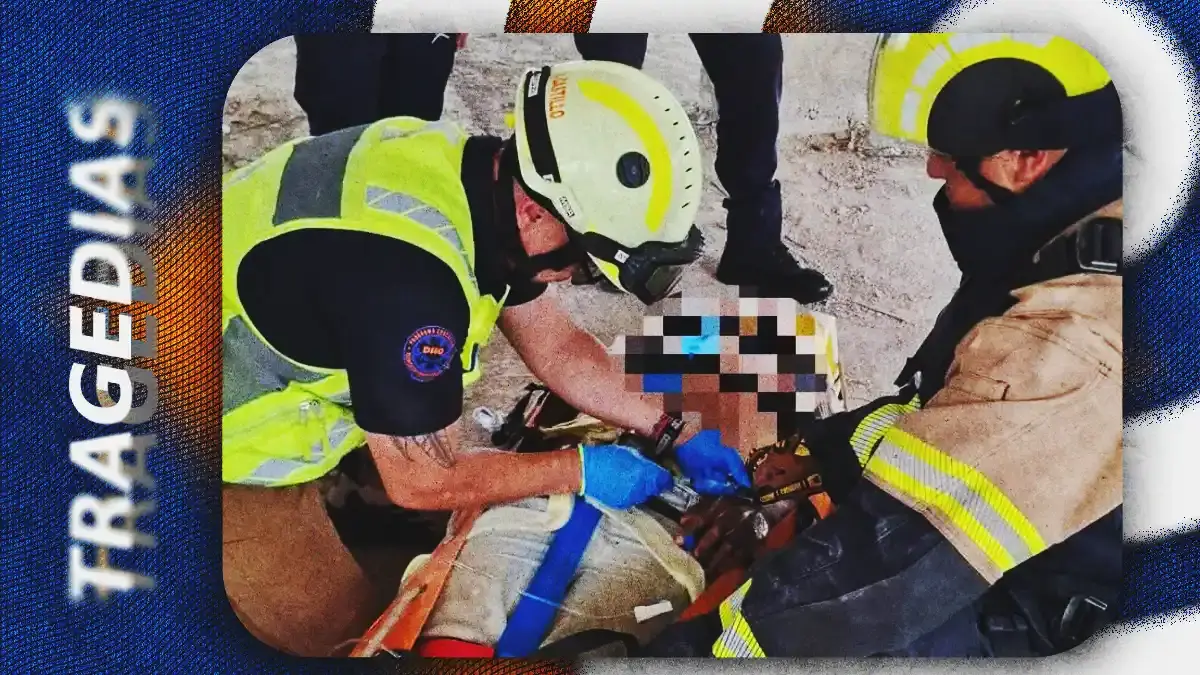 Albañil cae diez metros y sobrevive en Barrio de Santiago, Puebla; investigan falta de seguridad