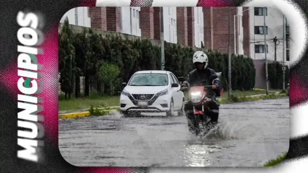 Tormenta y granizo colapsa la circulación en ocho puntos de Puebla capital 