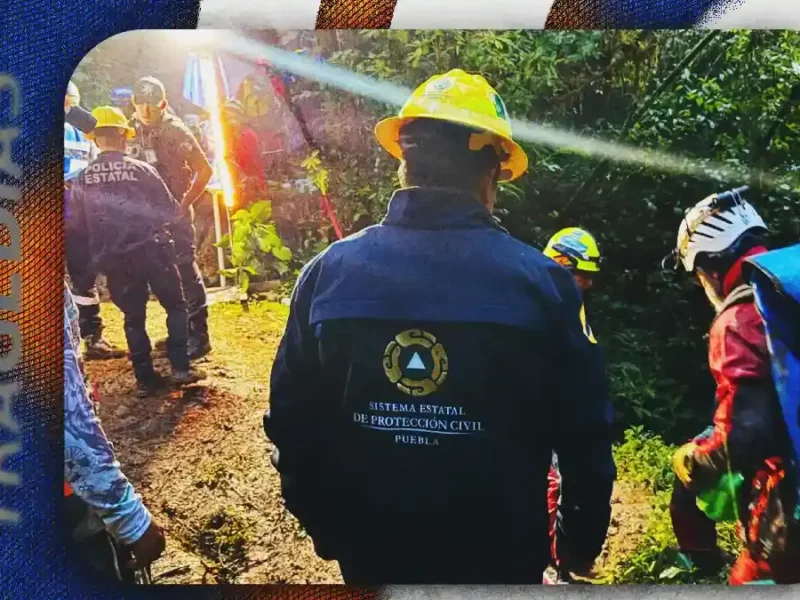 Encuentran al último integrante de la familia desaparecida en gruta de Cuetzalan, Puebla