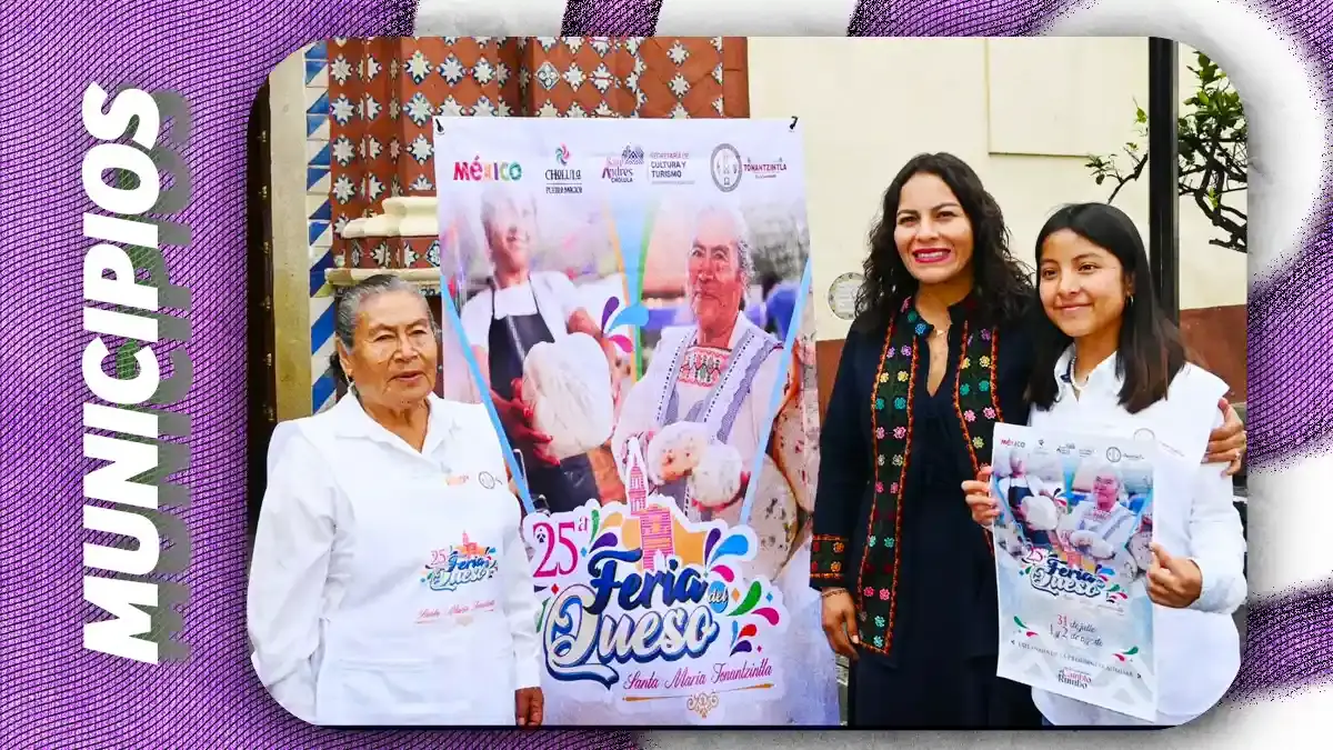 Feria del Queso en Tonantzintla celebra un cuarto de siglo con conciertos, comida y artesanías