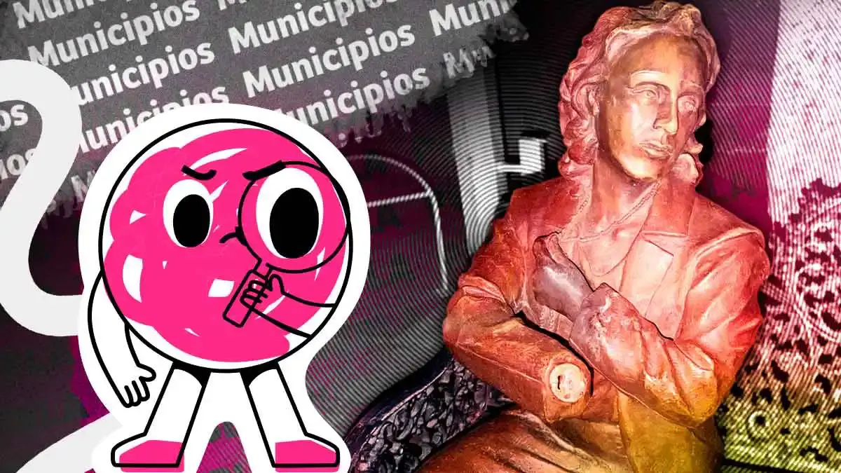 Denuncian abandono y vandalismo de estatuas del corredor 5 de Mayo