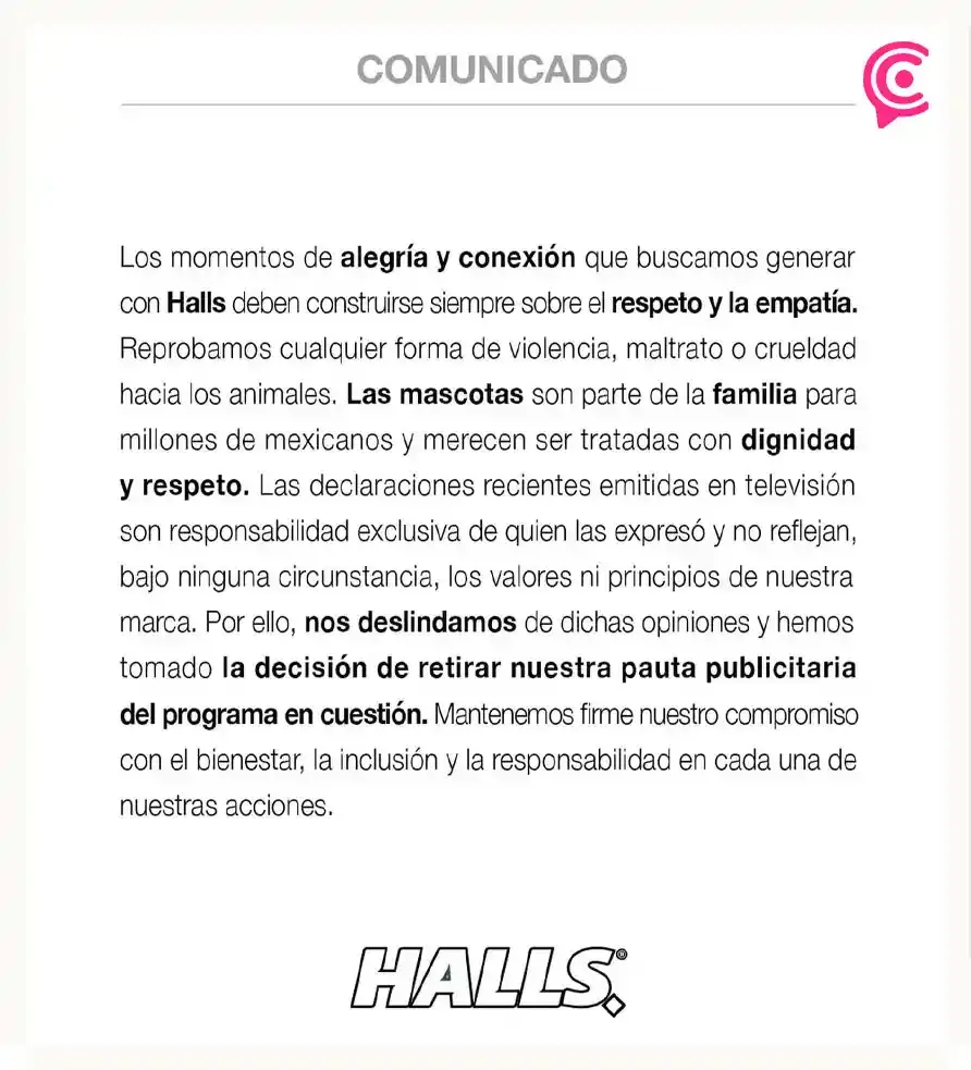 Marcas retiran patrocinio a "Ventaneando" por comentarios de crueldad animal de Pedro Sola y Paty Chapoy