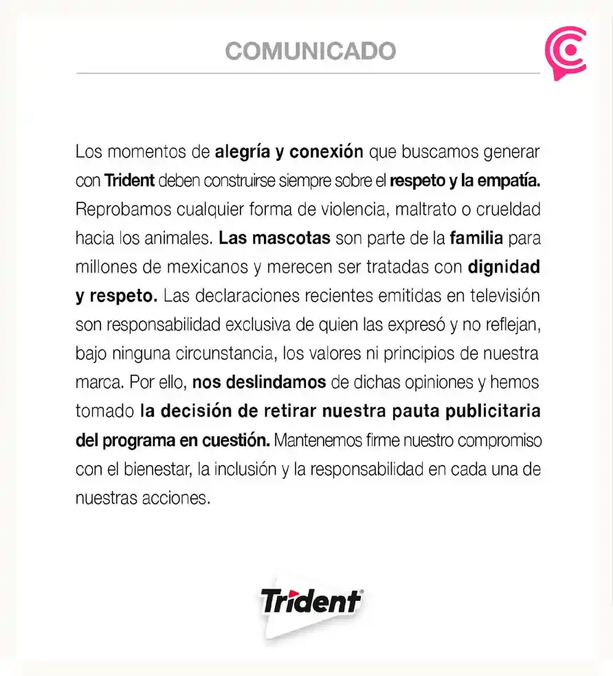 Marcas retiran patrocinio a "Ventaneando" por comentarios de crueldad animal de Pedro Sola y Paty Chapoy