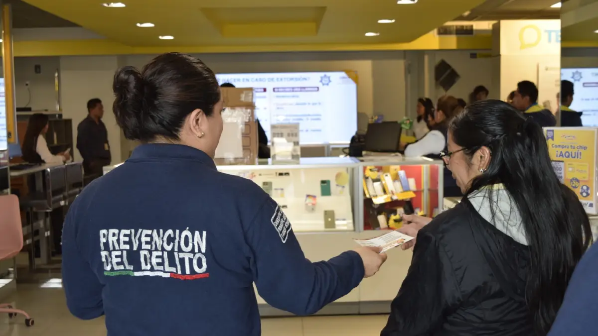 Refuerza Gobierno de Tonantzin Fernández acciones de prevención de la extorsión en el sector comercial