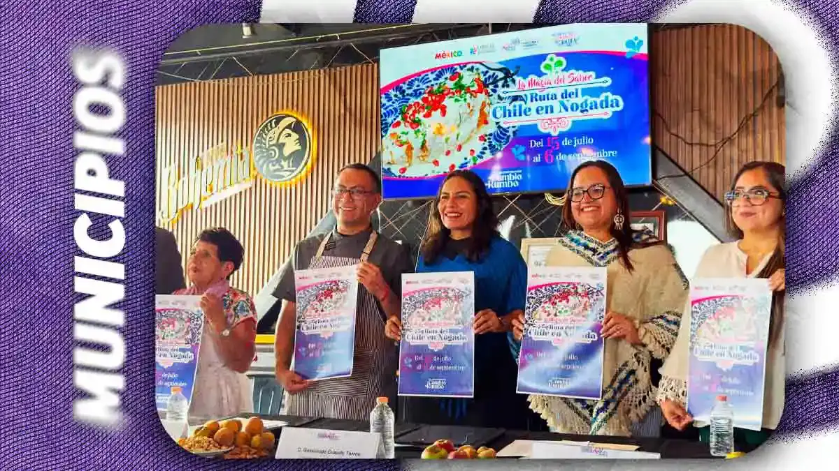 Ruta del Chile en Nogada 2026 llega a San Andrés Cholula con 20 restaurantes participantes
