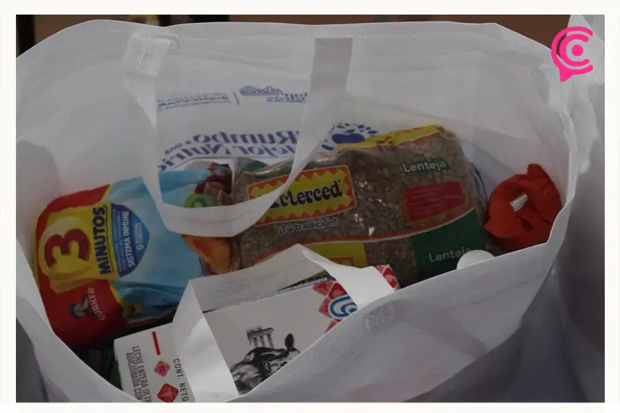 Lupita Cuautle entrega más de 400 despensas; beneficiarán a más de mil pobladores de Cholula