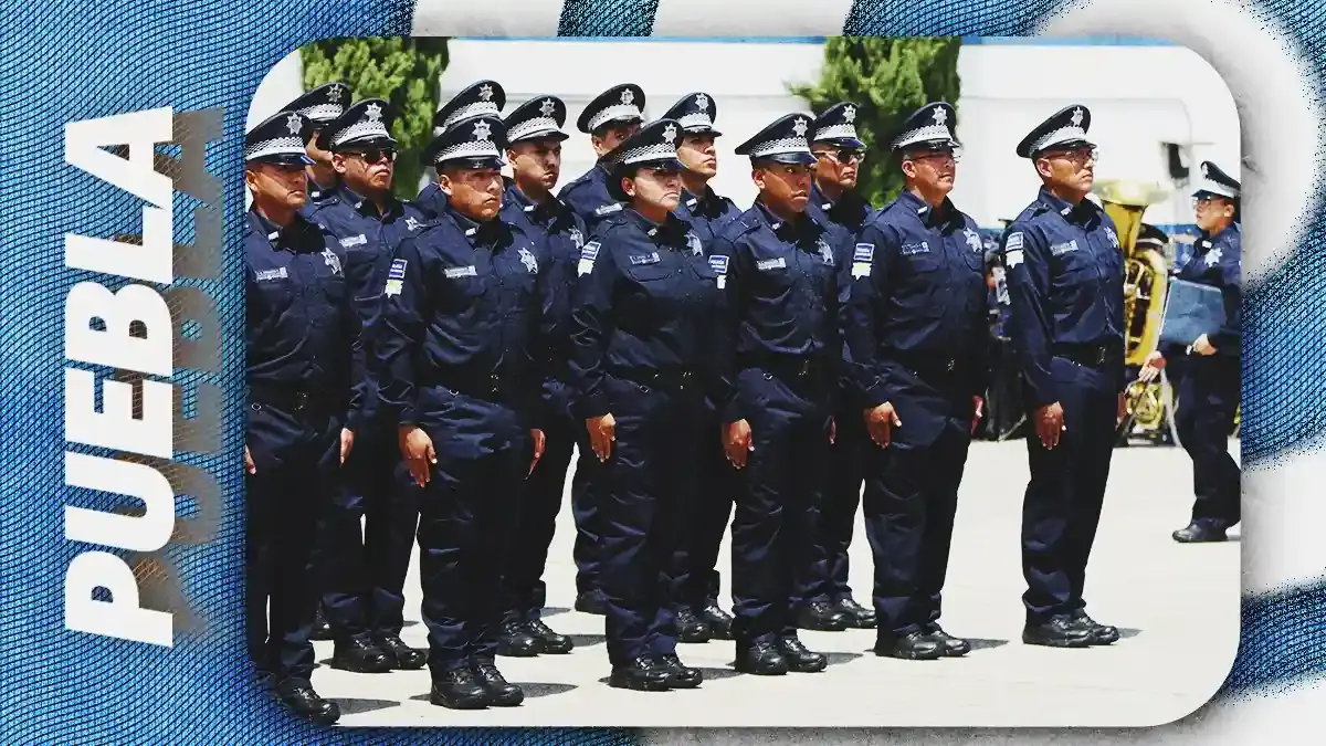 SSC Puebla gradúa a 55 nuevos policías y duplicará apoyos económicos para cadetes