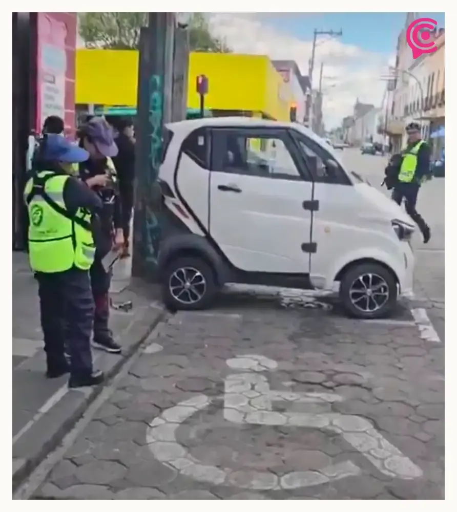 Ayuntamiento de Puebla multará a conductores de vehículos eléctricos que ocupen estacionamiento exclusivo para motocicletas