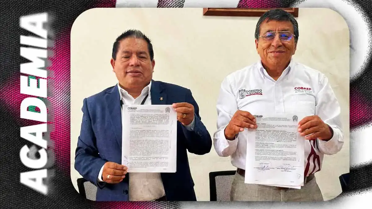 Convenio entre Cobaep y Tecnológico de Zacapoaxtla facilitará las residencias profesionales de los alumnos